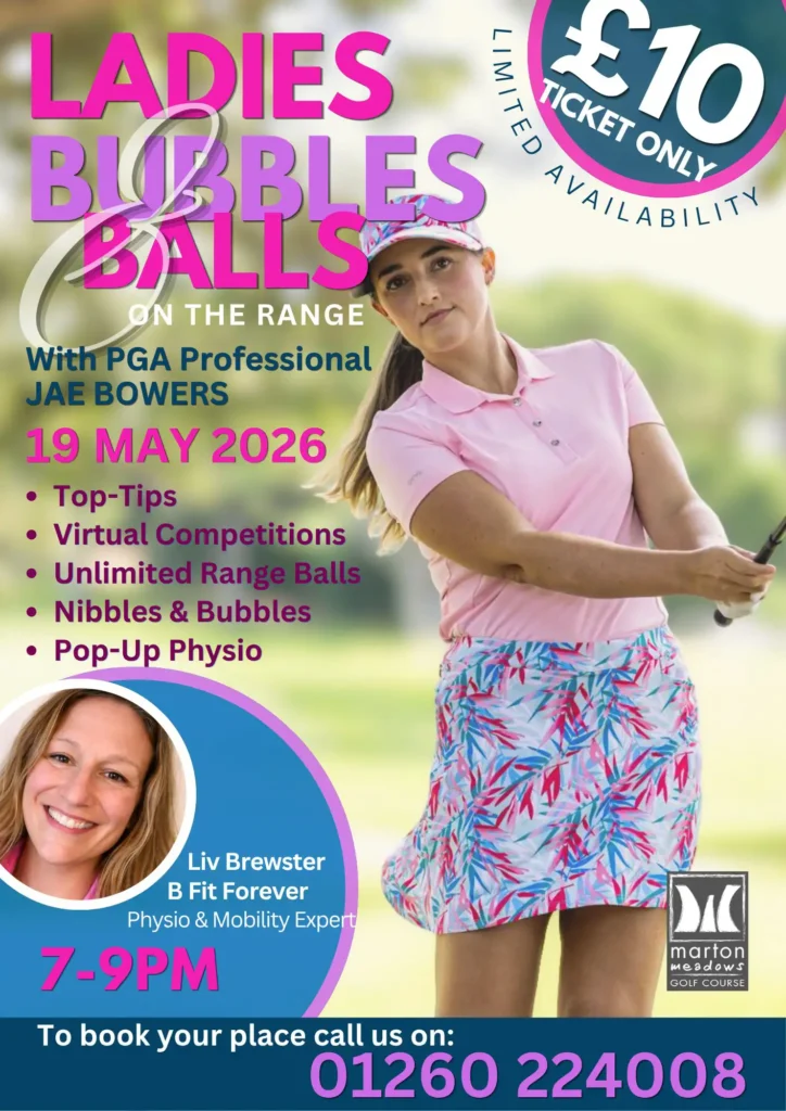 Ladies Bubbles & Balls Evening poster